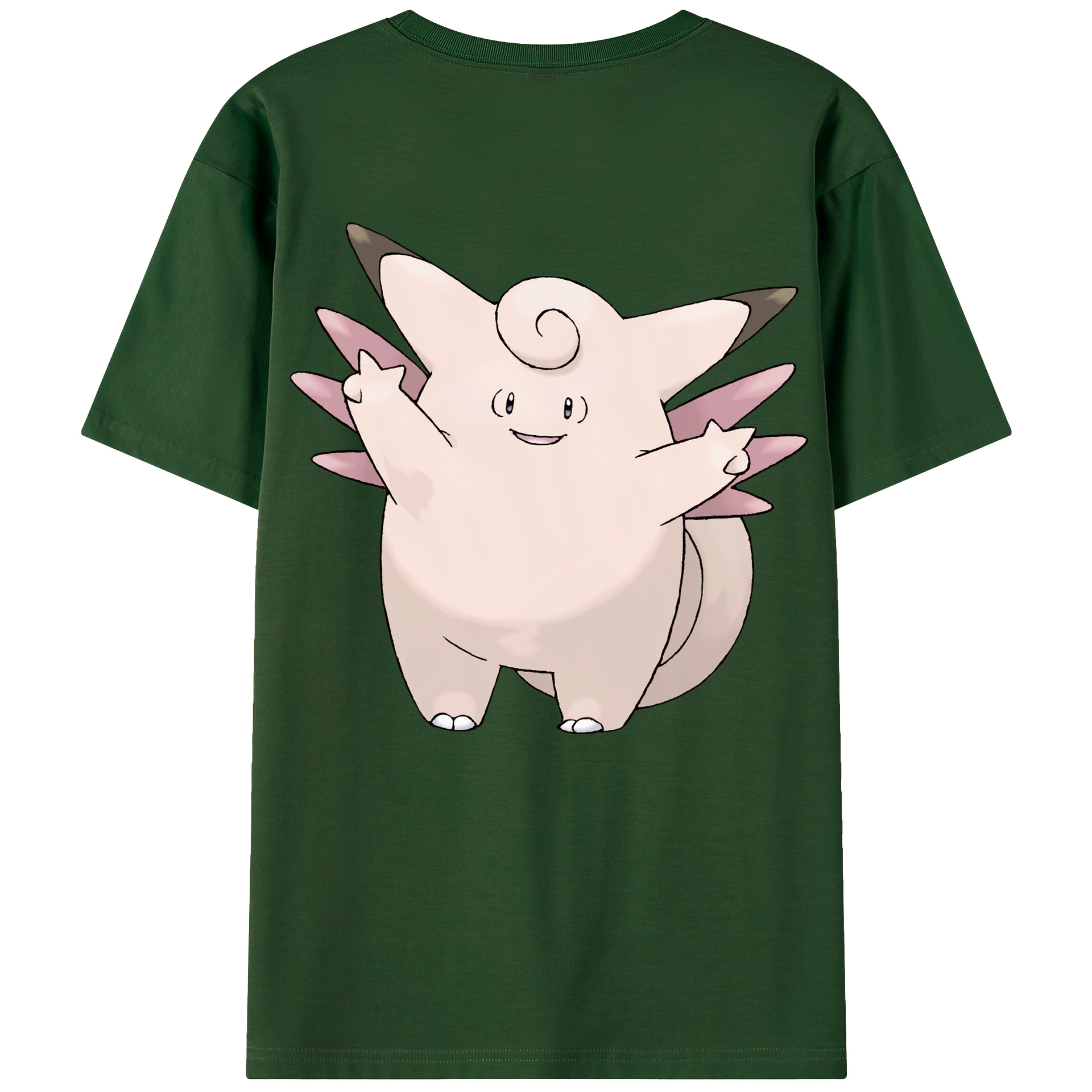 （画像用） ポケットモンスター Pokémon 綿100％半袖Tシャツ（背面プリント）